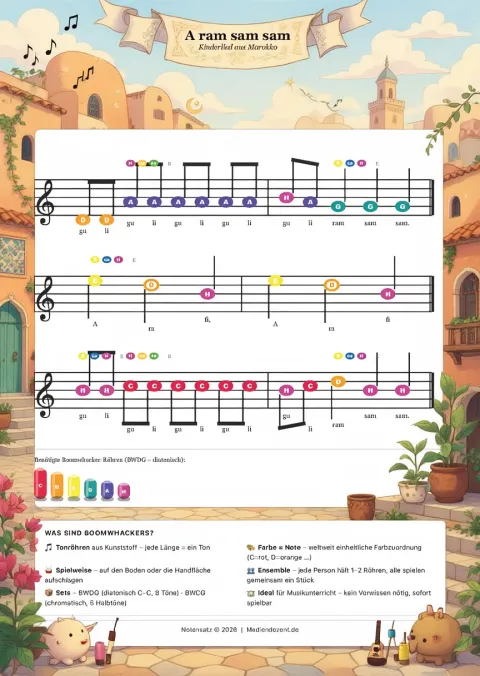 Cover des Materials „Aramsamsam“ von Robert Koegler bei eduki