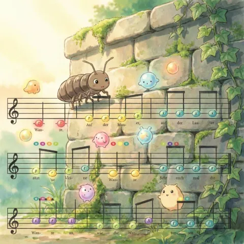 Cover des Materials „Auf der Mauer, auf der Lauer“ von Robert Koegler bei eduki