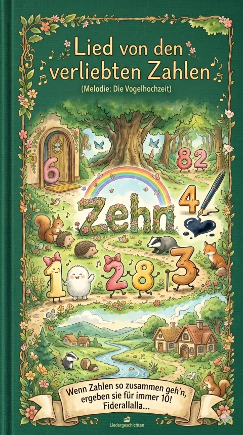 Cover des Materials „Verliebte Zahlen: zur Zehnerzerlegung“ von Robert Koegler bei eduki