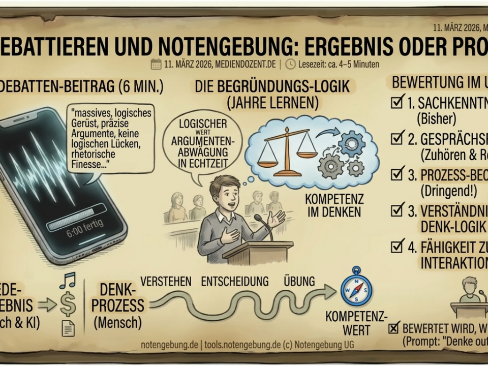 Debattieren auf dem Prüfstand
